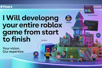 be your expert roblox scripter, script systems, vfx, UI, gui for your ro