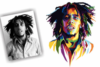 make your photos into cool pop art and vector wpap
