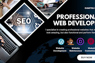 build or customize your wordpress with beaver divi elementor etc