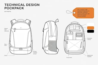 design custom handbags, backpacks, wallets, and bag tech packs