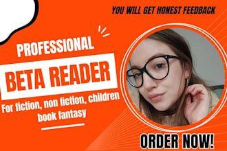 beta read and critique fiction non fiction beta reader fantasy children book