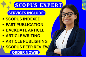 offer publication services in peer reviewed journals indexed by scopus