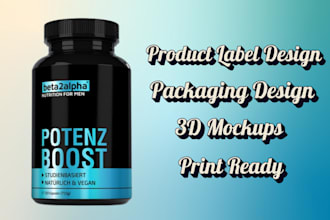 suplement label design graphic design pharmacy logo bottle design medicine label
