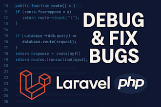 fix any laravel or PHP error, bug, or critical issue fast