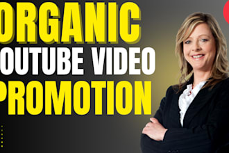 do organic youtube promotion for your video to grow your views and growth
