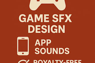 design custom sound effects for your game or mobile app
