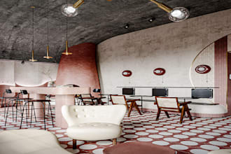 modern luxury interior design for bars, restaurants, nightclubs, and VIP lounges