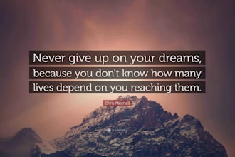 send you motivation with quotes full of background