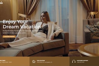 wordpress vacation rental website short term rental airbnb hotel booking website