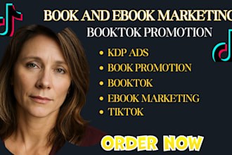 viral booktok tiktok promotion kdp ads ebook marketing booktok promotion