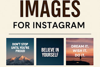 create 30 motivational quote images for your instagram