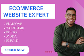 design ecommerce website with flatsome, woodmart, porto, avada, betheme, enfold