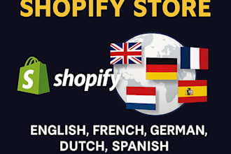 professional shopify store translation and language setup