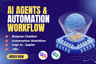 build ai agents and automation workflows using botpress, vapi ai, and n8n