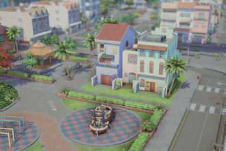 do roblox tycoon map with game assets and environment building in roblox studio