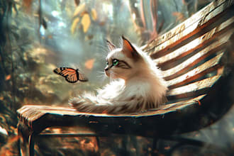 create ai illustrated scenes and custom storybook art