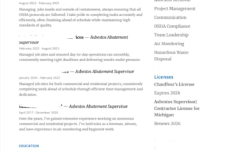 create a glowing resume to kick start your job search