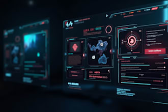 design aaa game UI UX hud assets and cinematic sound effects for PC console