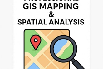 provide professional gis mapping, spatial analysis, and geodata services