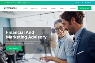 financial advisor website credit repair website tax website financial website