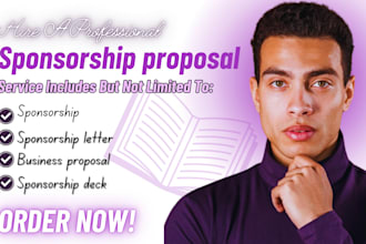 design sponsorship proposal business proposal sponsorship deck sponsorship lette