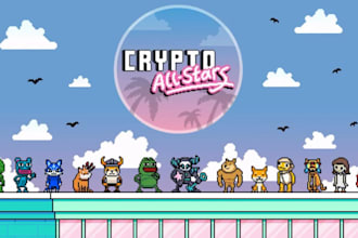 develop cross chain web3, presale, staking, crypto websites blockchain game task