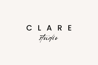 design a clean and unique brand logo for your business
