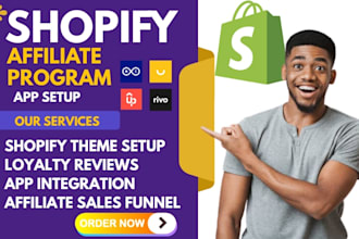 shopify affiliate program blp referral smile uppromote bon appstl simple rivo