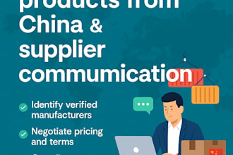 source products from china and handle supplier communication