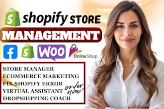 manage ecommerce shopify marketing to boost your store sales, conversions rate