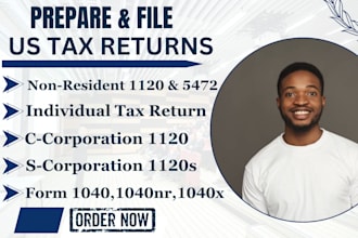 professionally prepare your US tax returns being a tax consultant