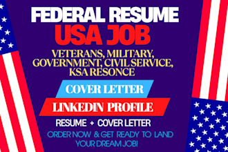 craft a professional federal resume, executive resume ksa for usa job