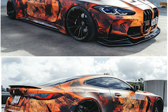 do  a professional racing car wraps designs