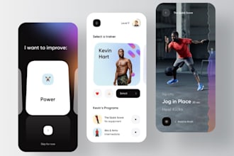 develop a custom fitness app for ios and android