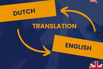 translate flawlessly between dutch and english with native precision