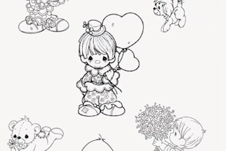 do creative doodle art illustrations , cartoons and icons