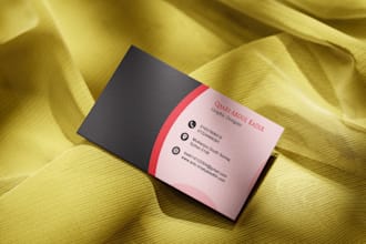 design unique modern business card