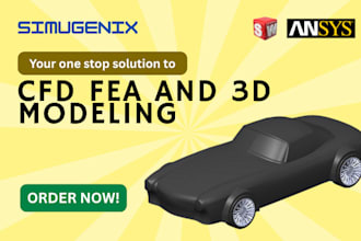 do  solidworks product designing and ansys cfd fea thermal analysis