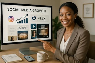 be your christian social media manage and content creator