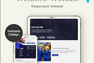 do webflow website build, figma to webflow convert, fix issues