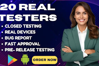 provide 12 or 20 real testers, google play console close testing, app review