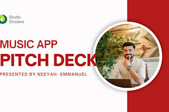 edit music app pitch deck redesign music app deck music business plan powerpoint