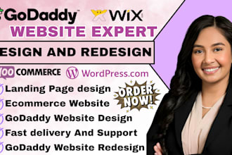 design godaddy website, godaddy seo redesign update clone godaddy website design