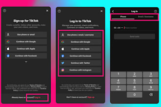 request facebook tiktok telegram instagram snapchat