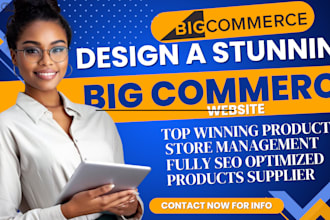 create bigcommerce store, bigcommerce website design bigcommerce online store