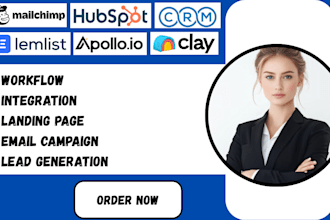 setup clay clay com hubspot crm mailchimp instantly ai  apollo io