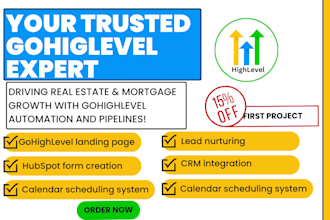 setup gohighlevel hubspot forms surveys landing page calendar clinics salons