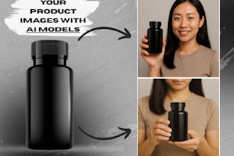 seamlessly integrate your product into any scene or persona using ai
