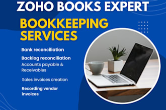 expert zoho books accountant and bookkeeper