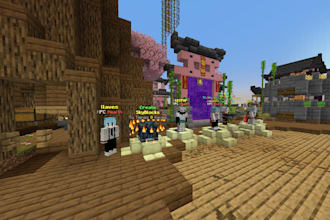 un servidor de minecraft personalizado con plugins o mods